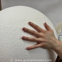 700mm polystyrene ball - 2 solid halves